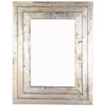 French 1920-30 Silvered Frame - 9.75 x 6.75