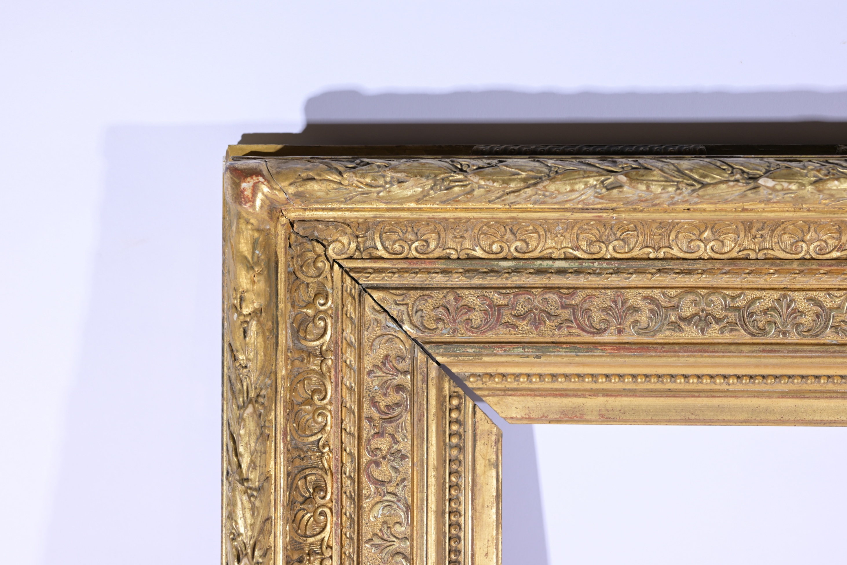 Exceptional 1860's French Gilt Frame - 16 x 24.5 - Image 4 of 11
