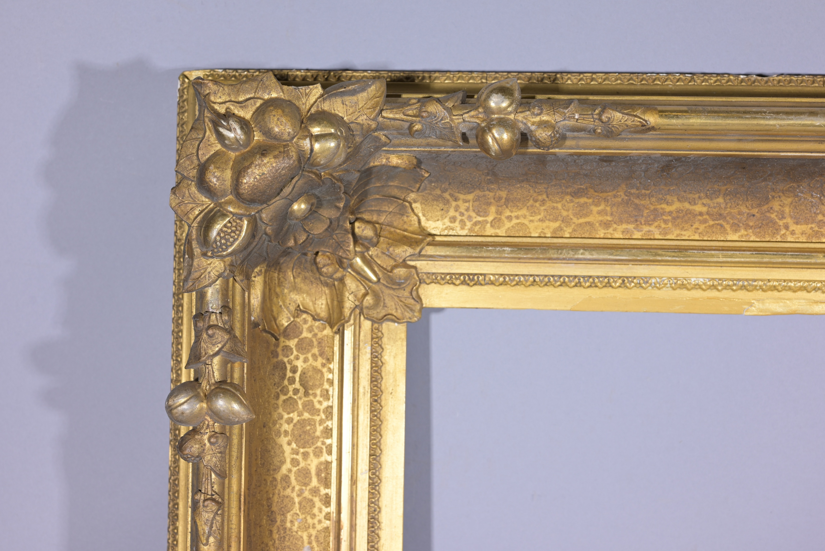 19th C. American School Gilt Frame- 22 x 18 1/8 - Image 3 of 8