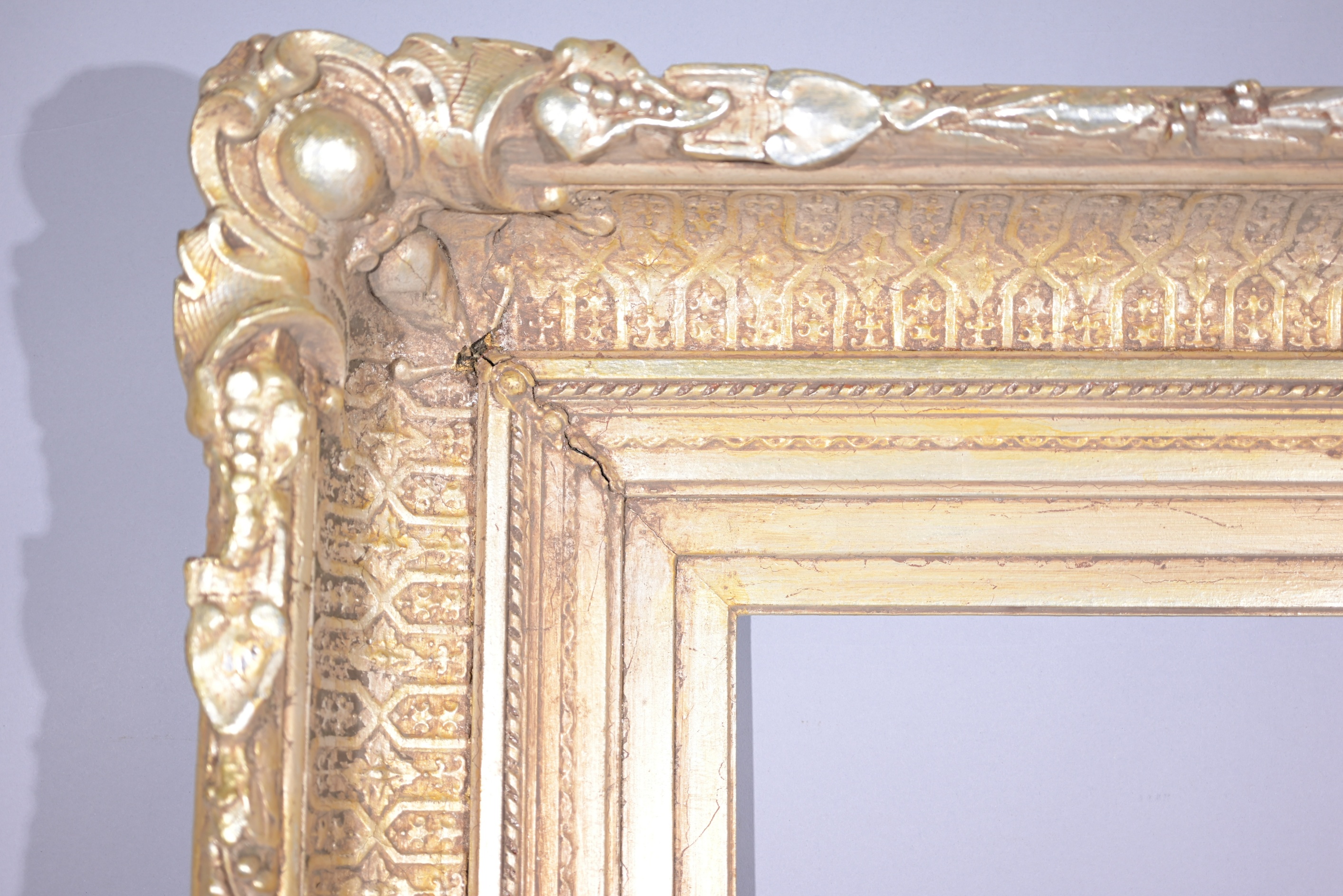 Monumental European Silver Frame - 70.25 x 36 3/8 - Image 3 of 8