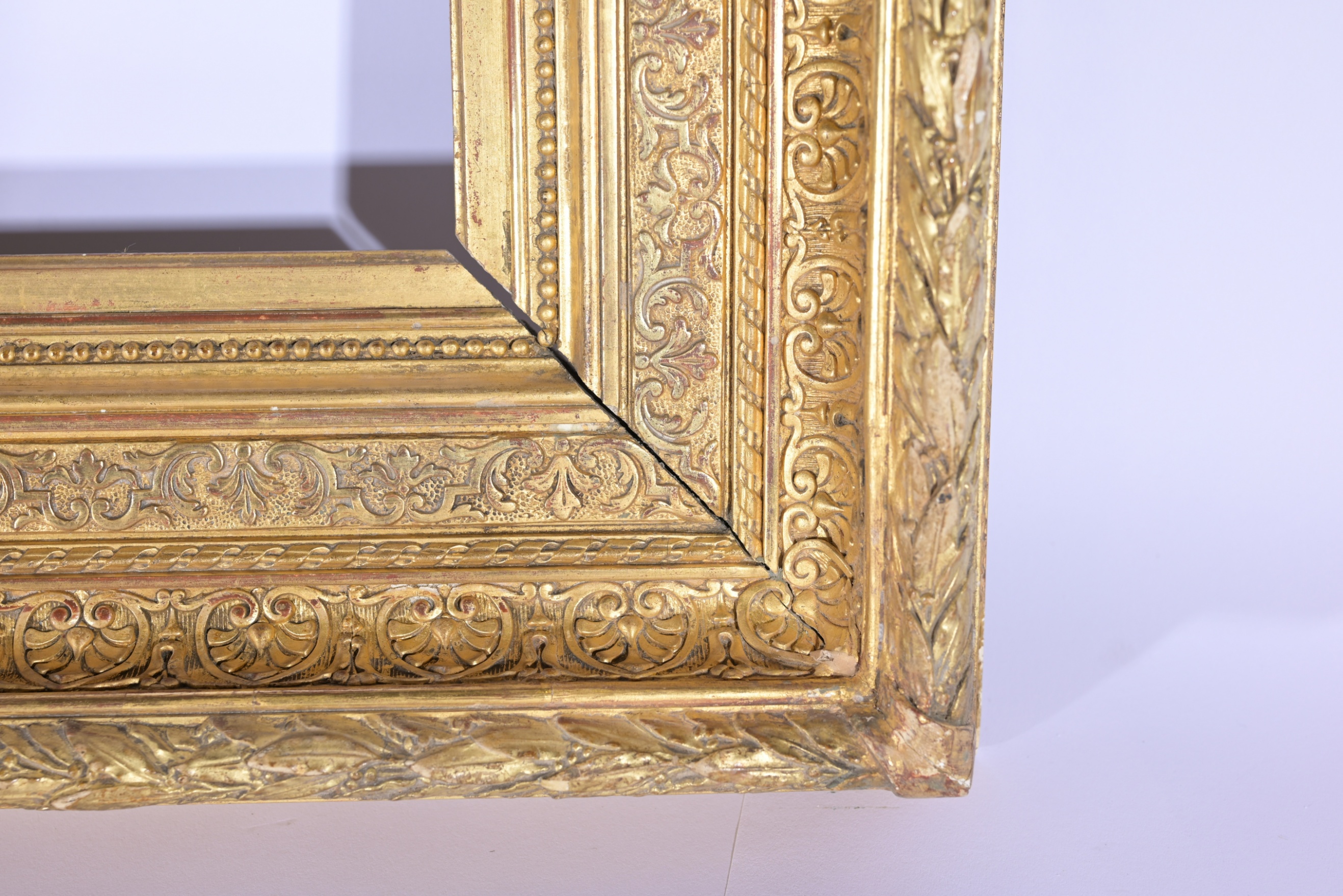 Exceptional 1860's French Gilt Frame - 16 x 24.5 - Image 6 of 11