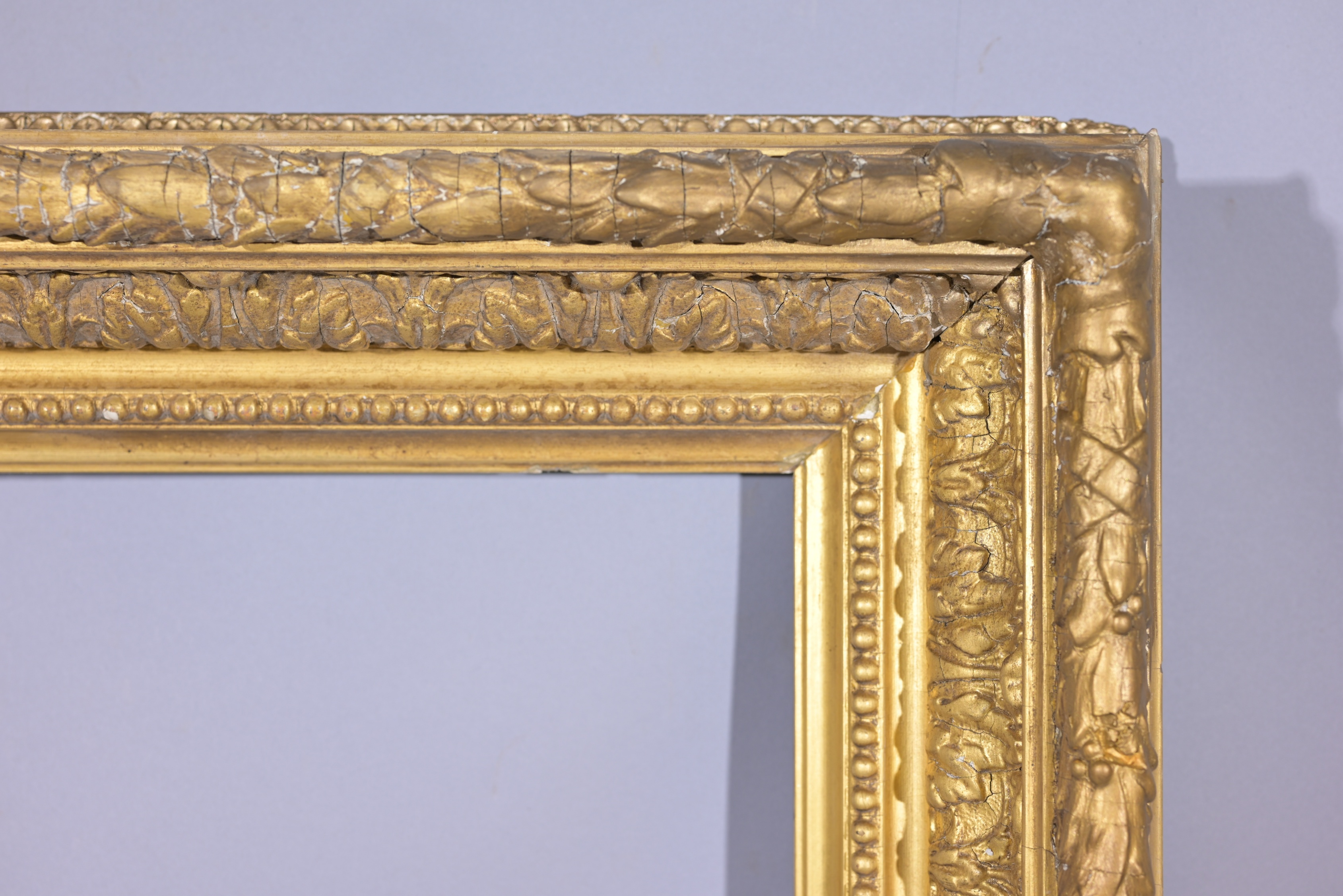 English 1880's Large Gilt Frame - 44 x 34 - Image 4 of 9