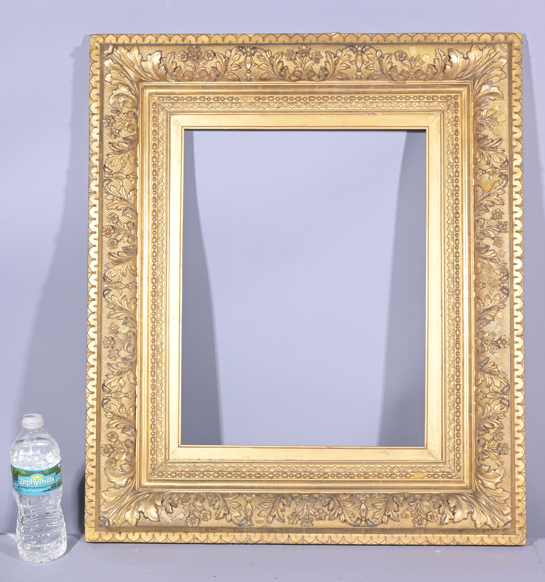 French 1880's Gilt Wood Frame - 18 x 14 - Image 2 of 8