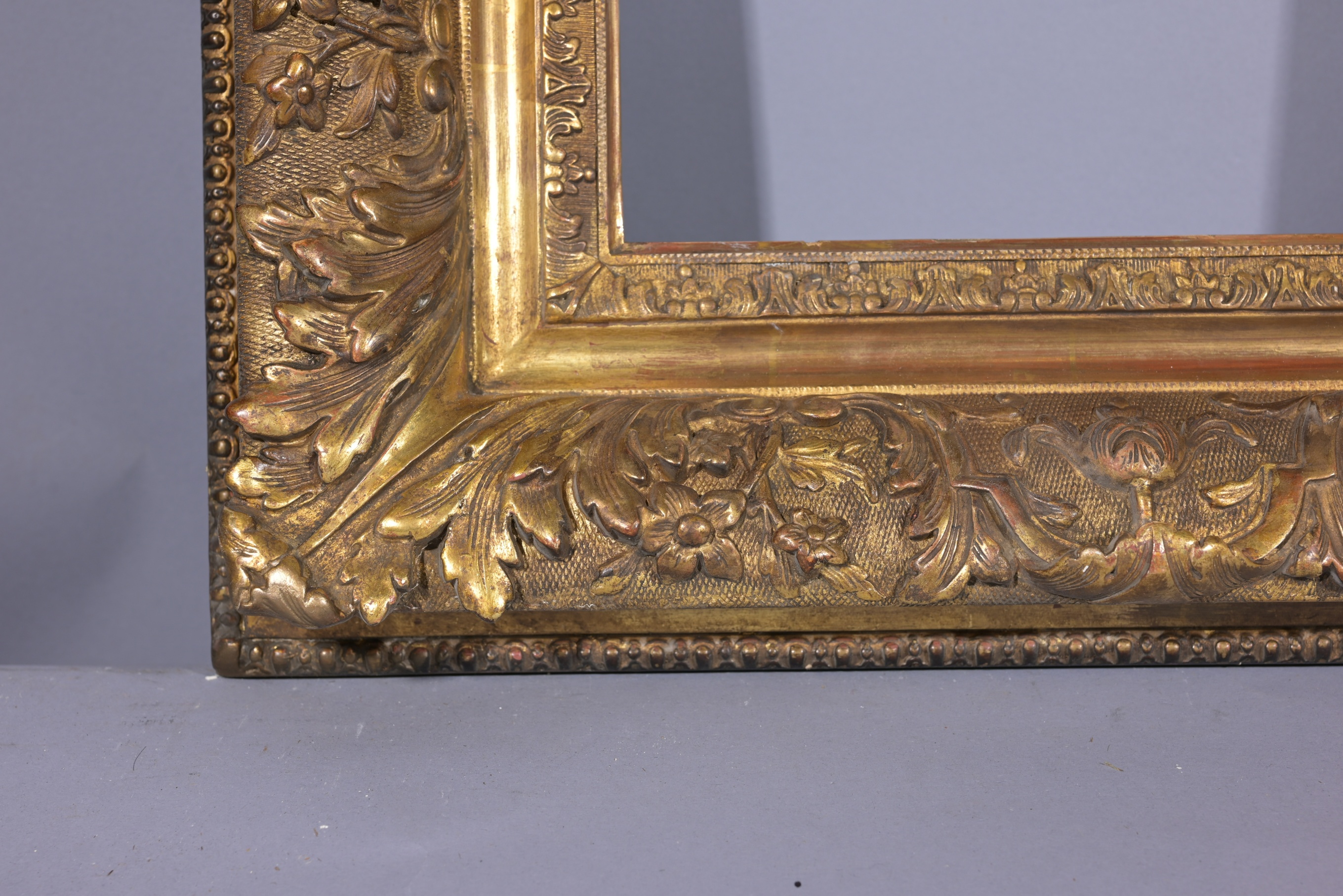 French 1860's Frame - 14 x 11.5 - Image 5 of 7