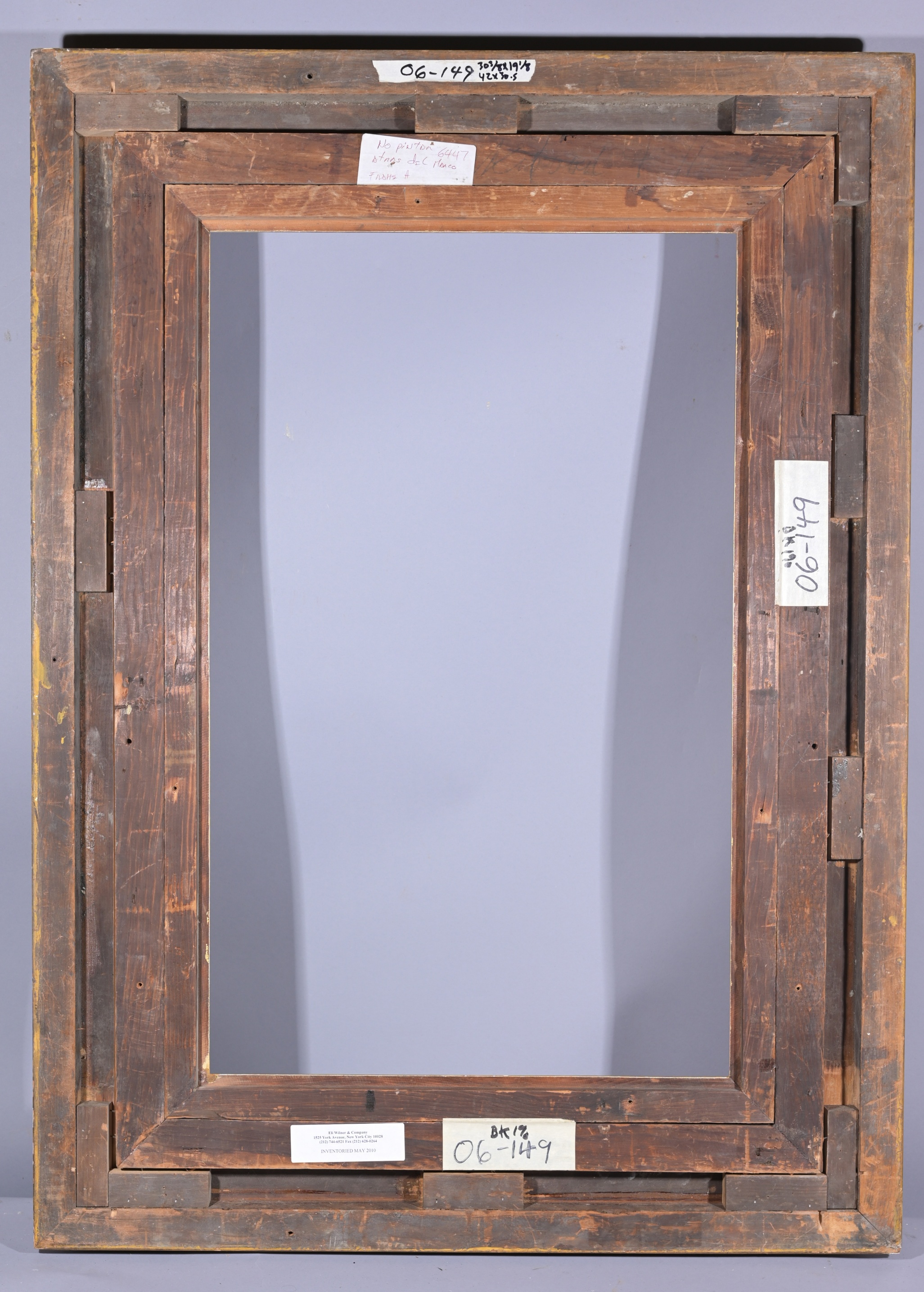 American 1870s Hudson River Frame- 30 3/8 x 19 1/8 - Image 8 of 8