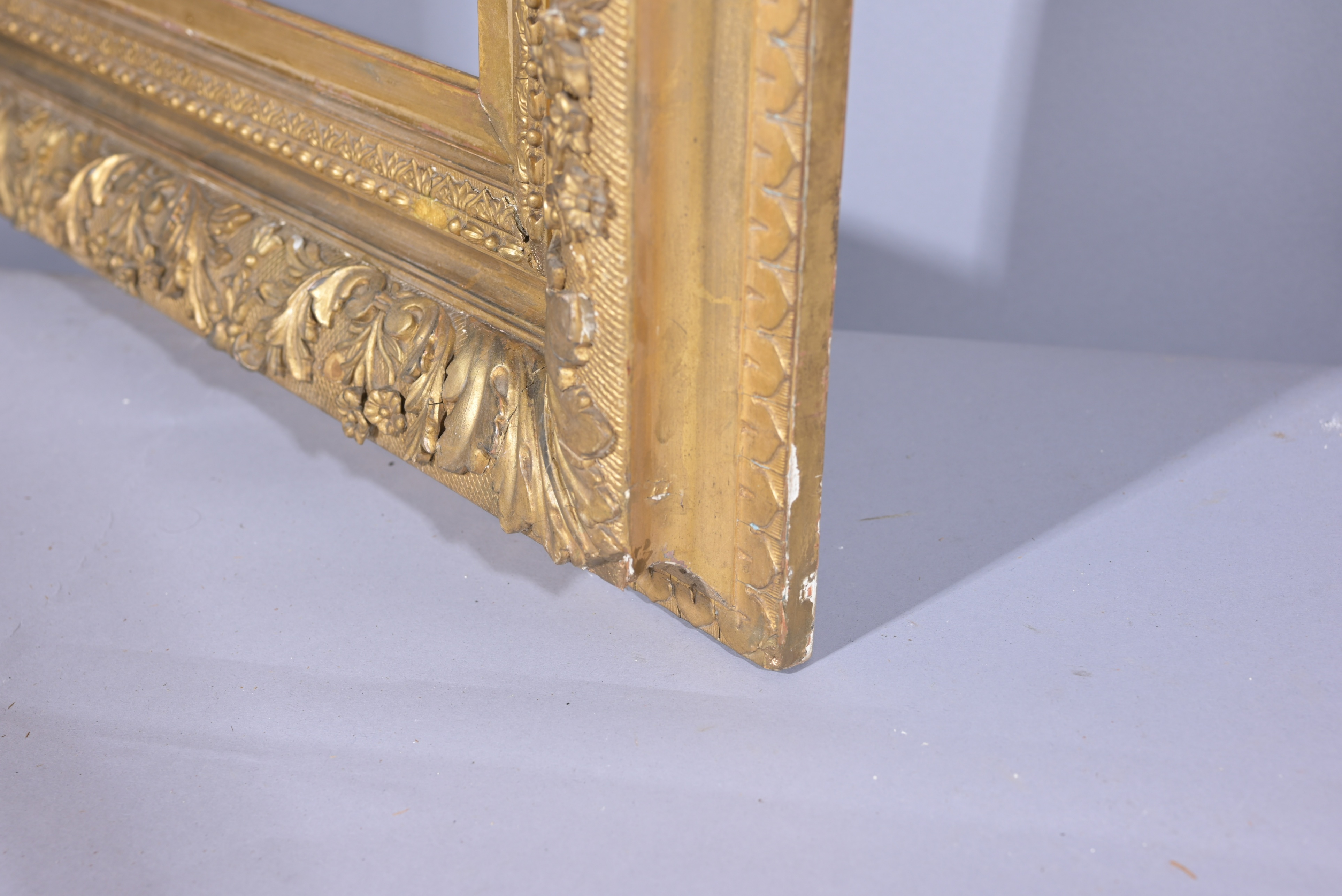 French 1880's Gilt Wood Frame - 18 x 14 - Image 7 of 8
