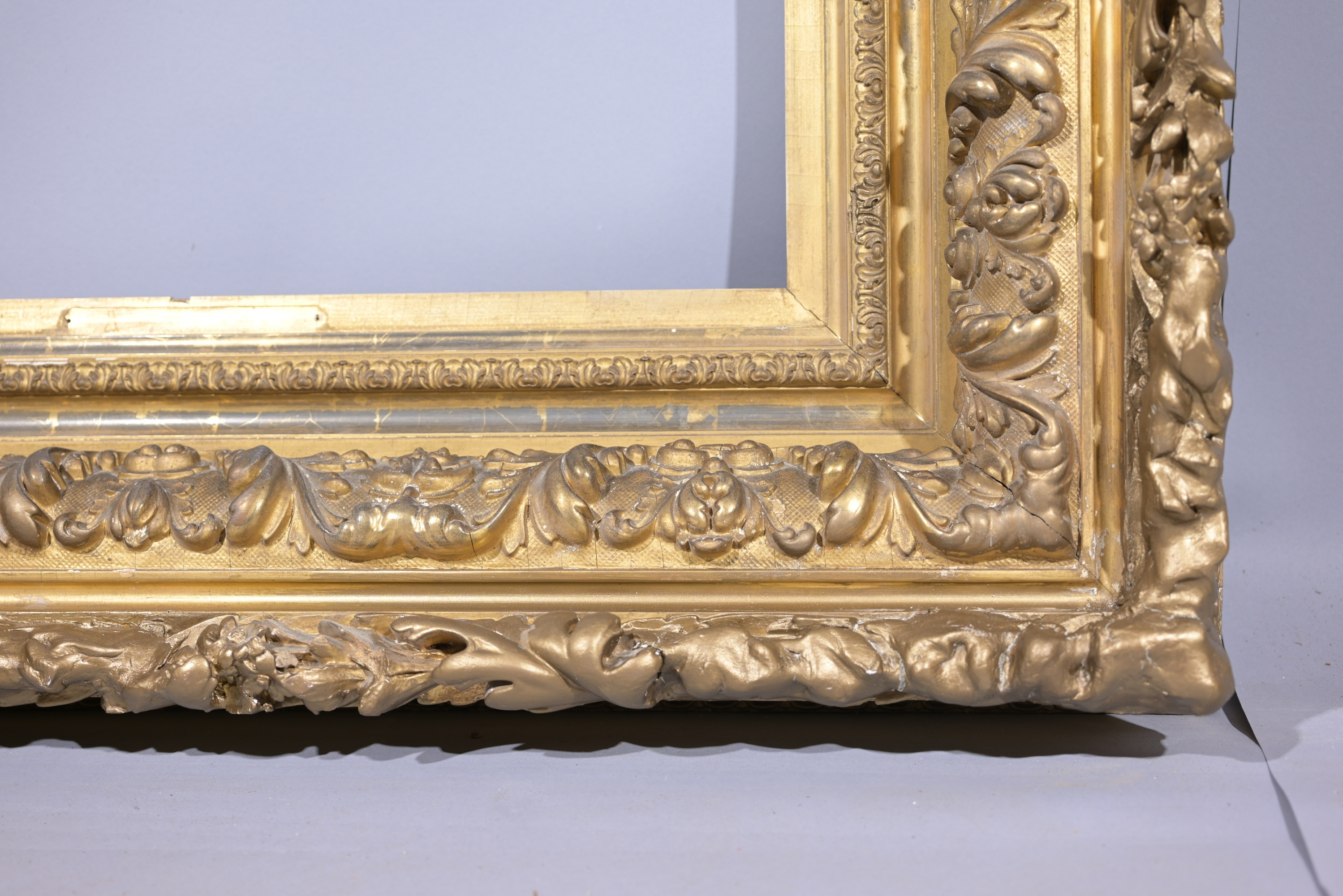 American 1880's Large Gilt Frame - 33 1/8 x 23 - Image 5 of 8