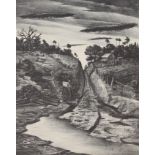 Buell Whitehead (FL. 1919 - 1993) Lithograph