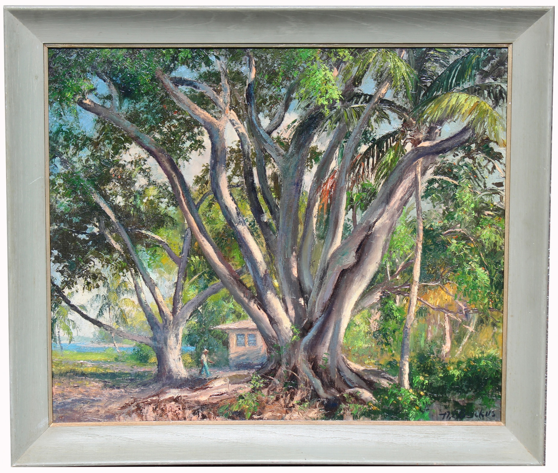 Albert Backus (1906-1990) "Sewall's Point" Florida - Image 2 of 10