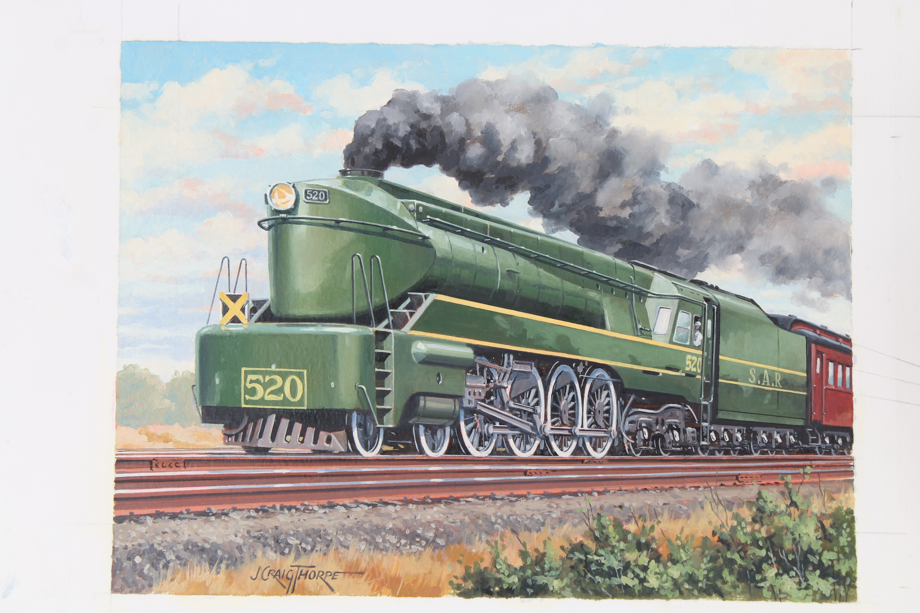 J. Craig Thorpe (B. 1948) S. Australian Class 520