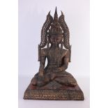 Seated Thai Figure of Buddha