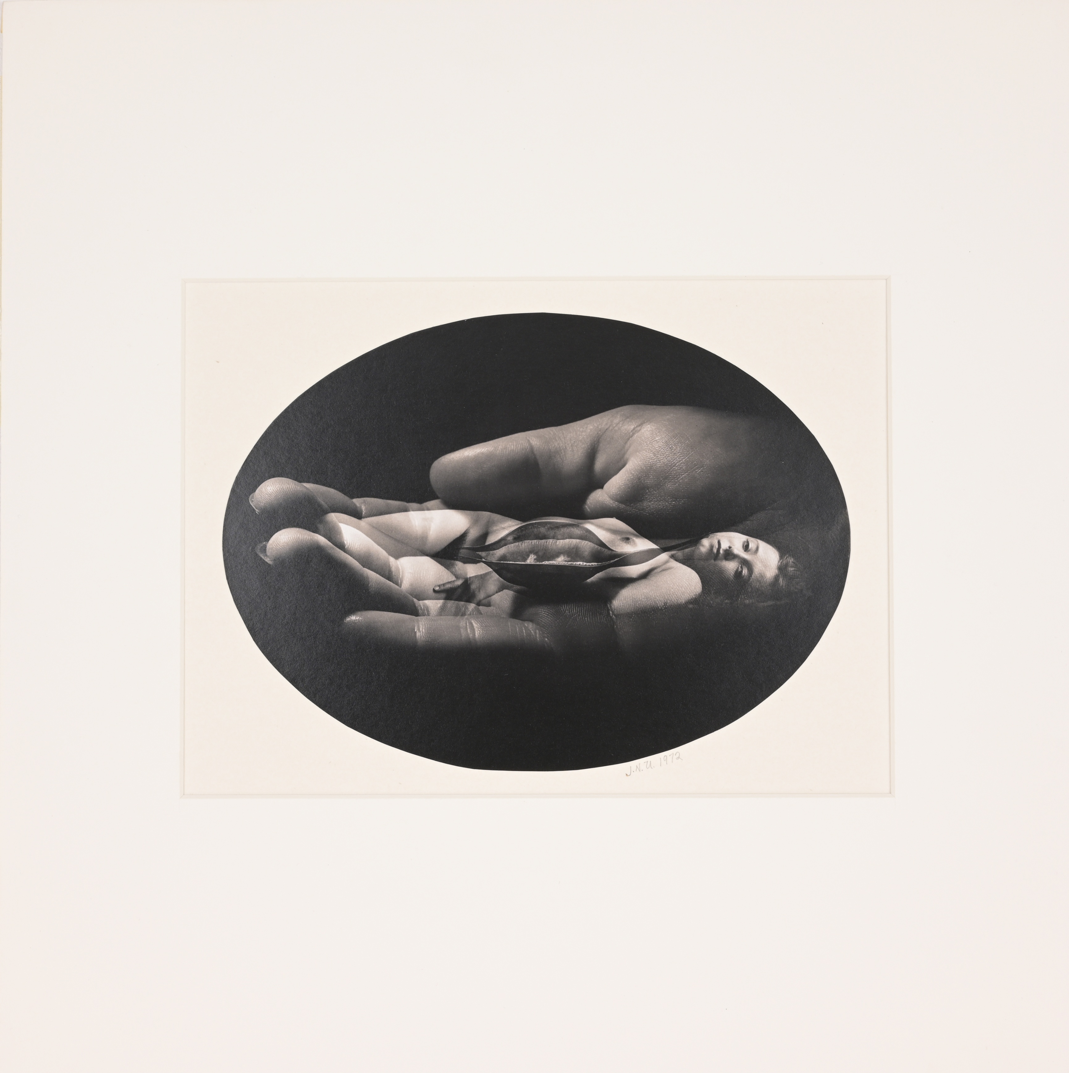 Jerry Uelsmann (b.1934) "Woman, Hand, Pod, 1972" - Image 3 of 3