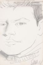 Enrique Grau (1920 - 2004) Pencil Sketch