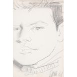 Enrique Grau (1920 - 2004) Pencil Sketch