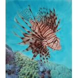 Chris Calle (B. 1961) "Lionfish"