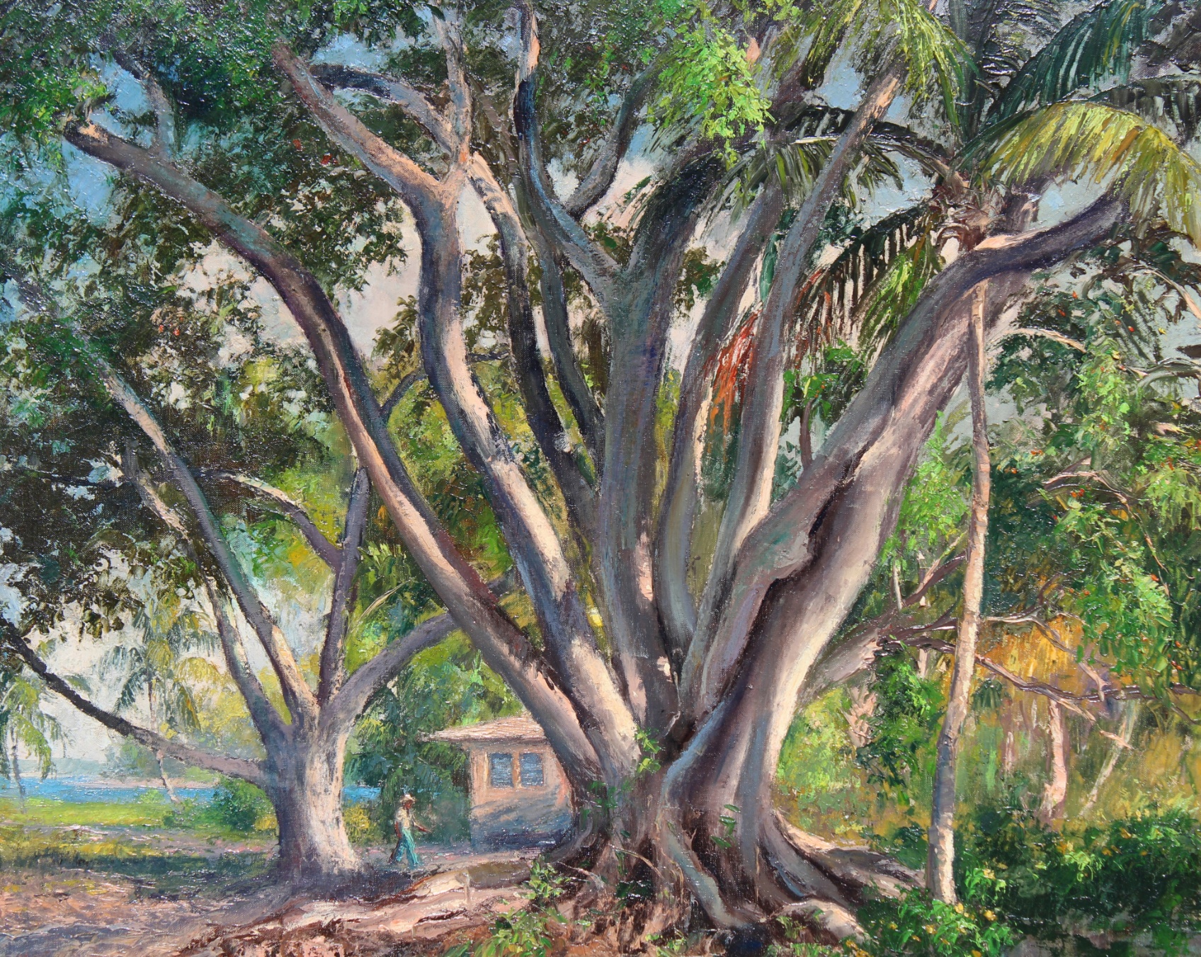 Albert Backus (1906-1990) "Sewall's Point" Florida