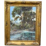 19th/20th C. Signed Landscape Painting