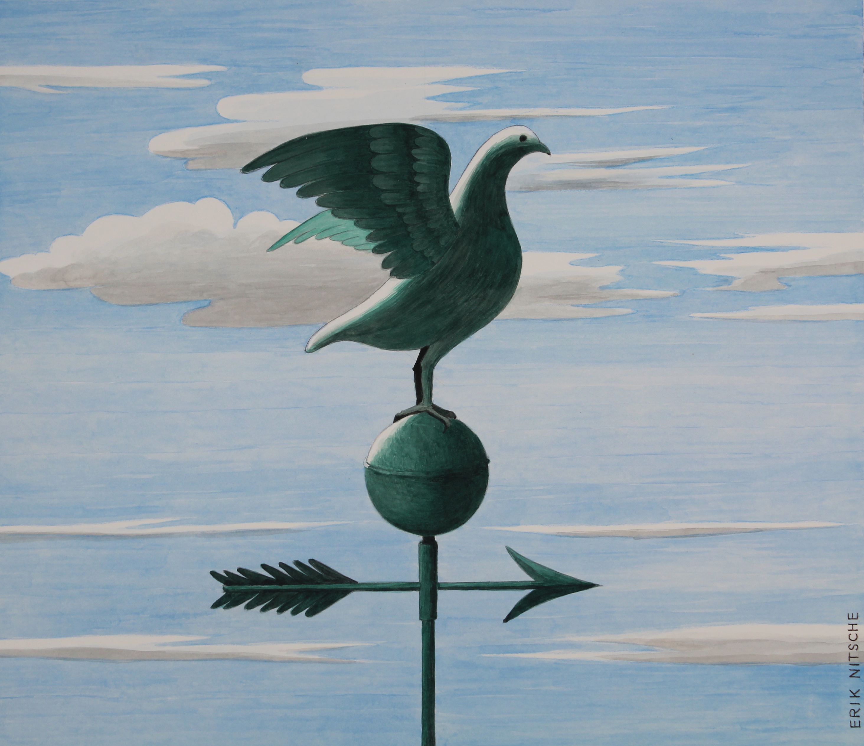 Erik Nitsche (1908 - 1998) "Weather Vane"