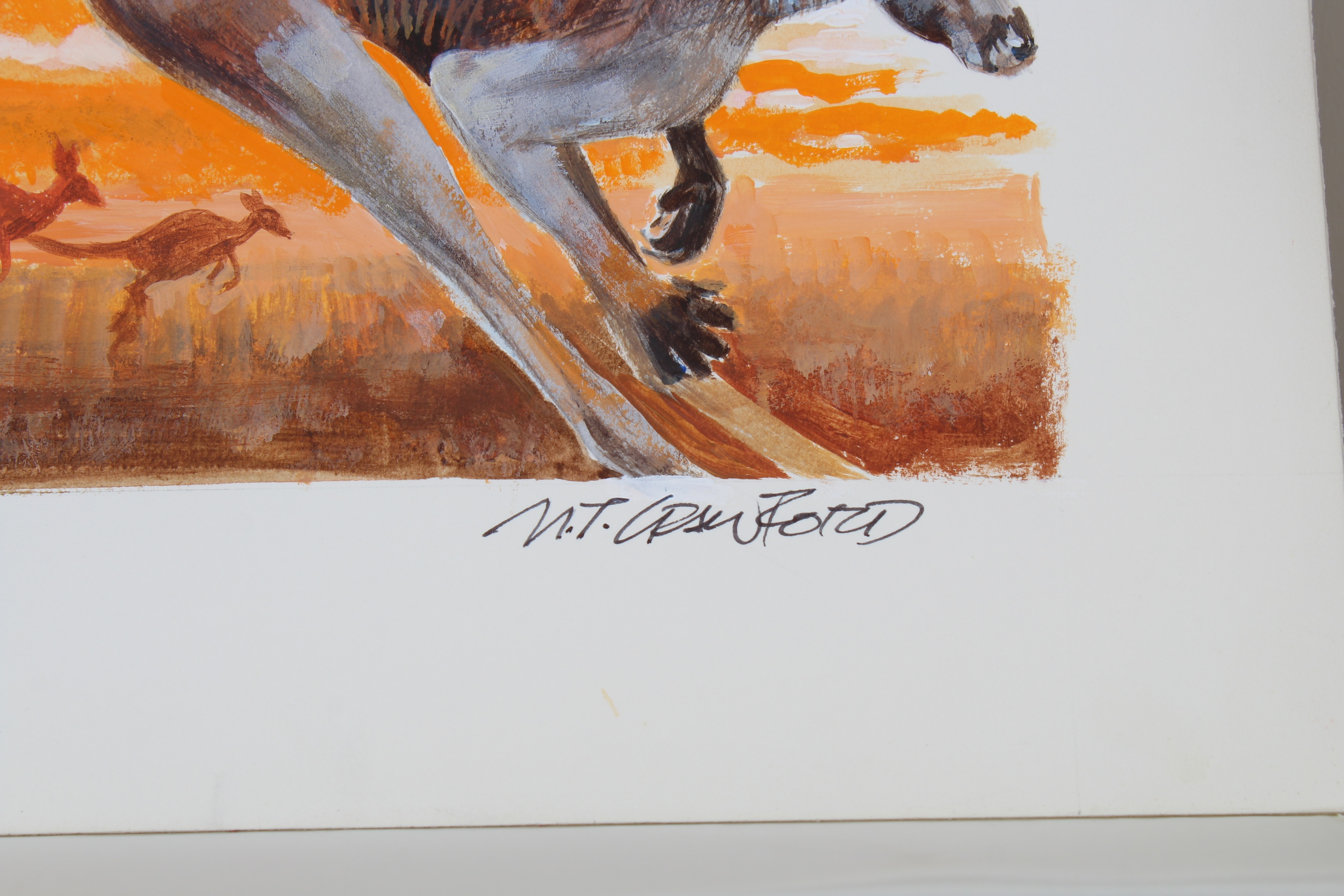 Mel Crawford (B. 1925) "Australia" - Image 2 of 4