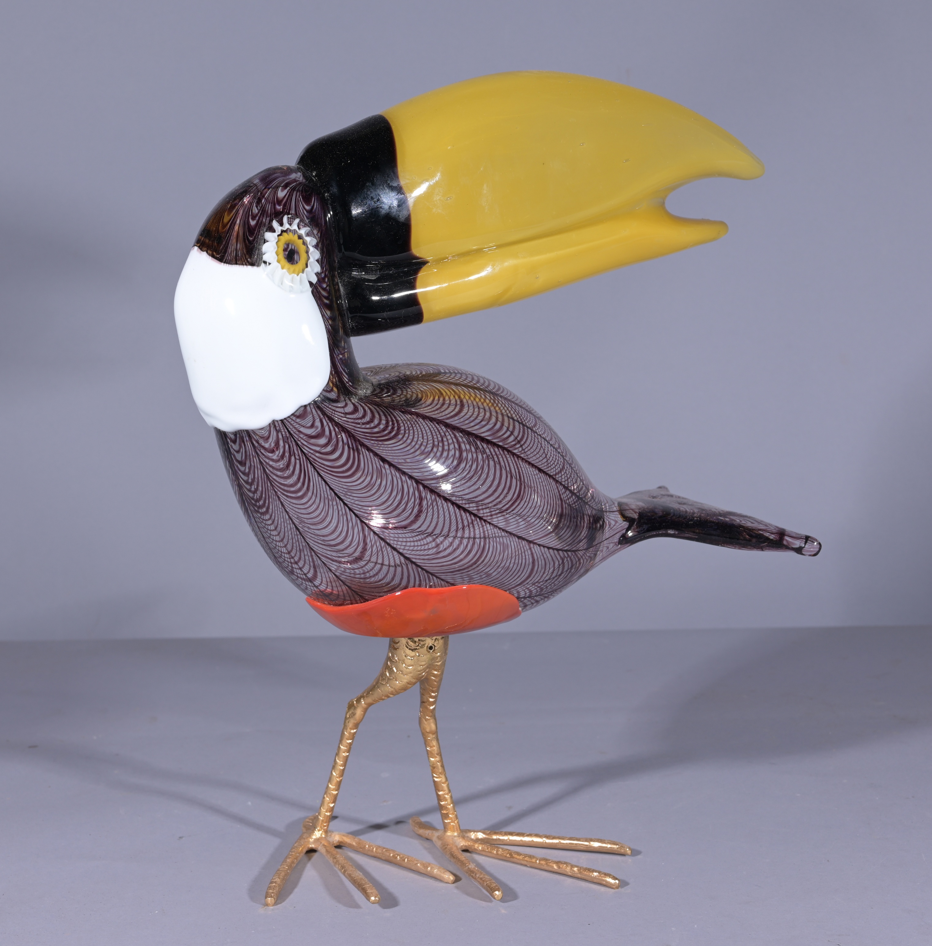 Licio Zanetti Murano Glass Toucan