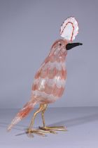 Licio Zanetti Murano Glass Bird