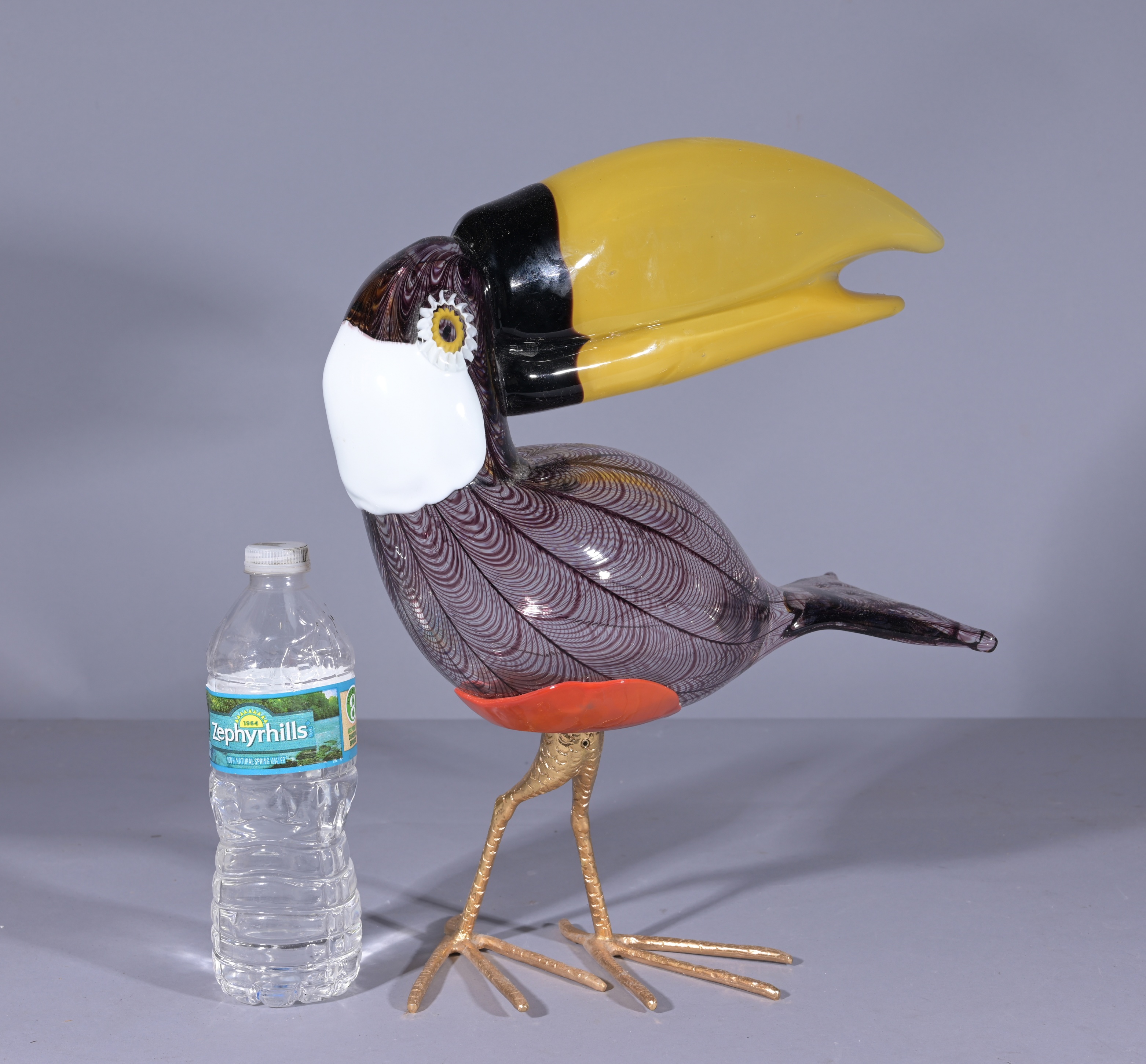 Licio Zanetti Murano Glass Toucan - Image 2 of 4