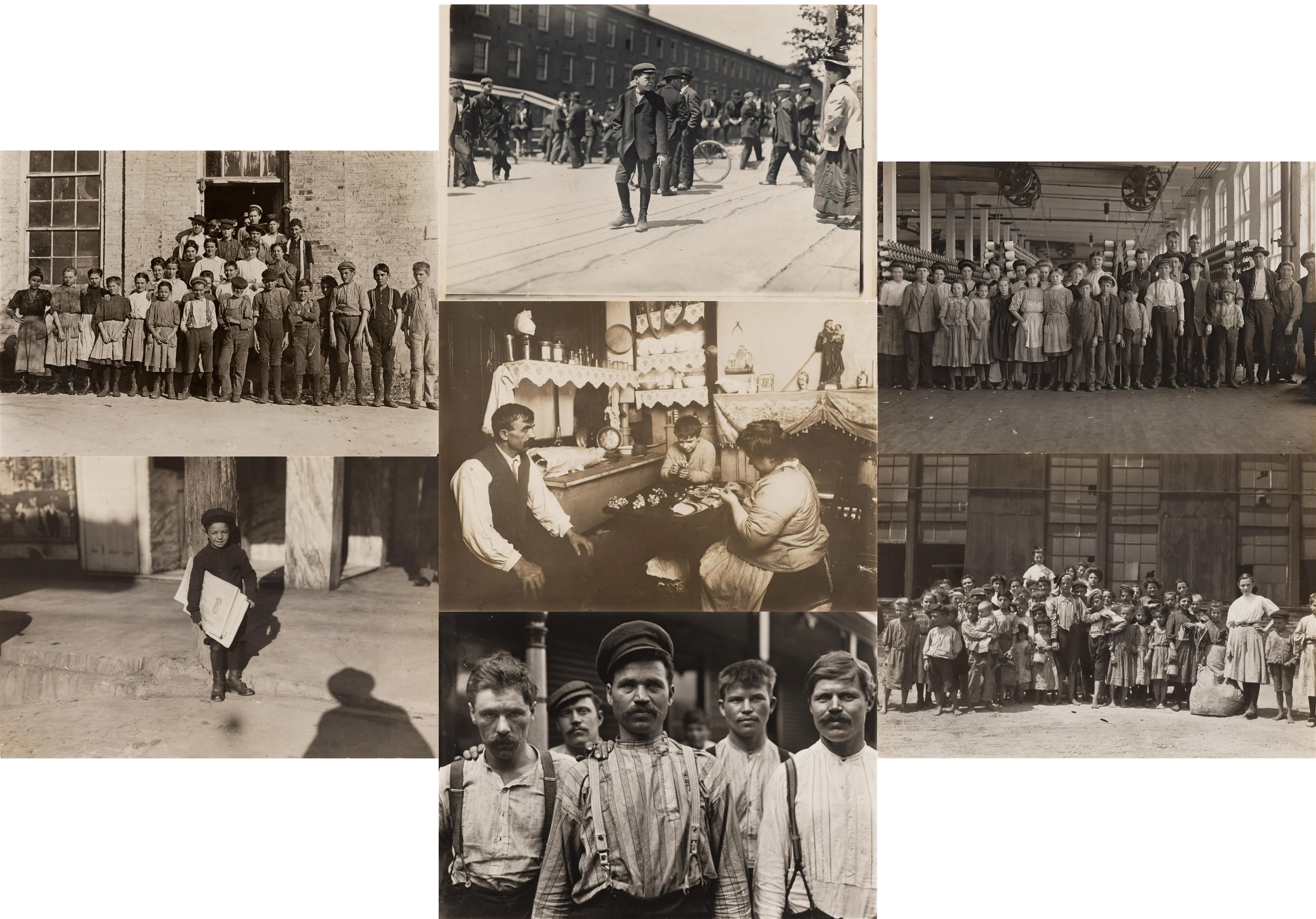 (7) Lewis Wickes Hine (1874-1940) Photographs - Image 2 of 15