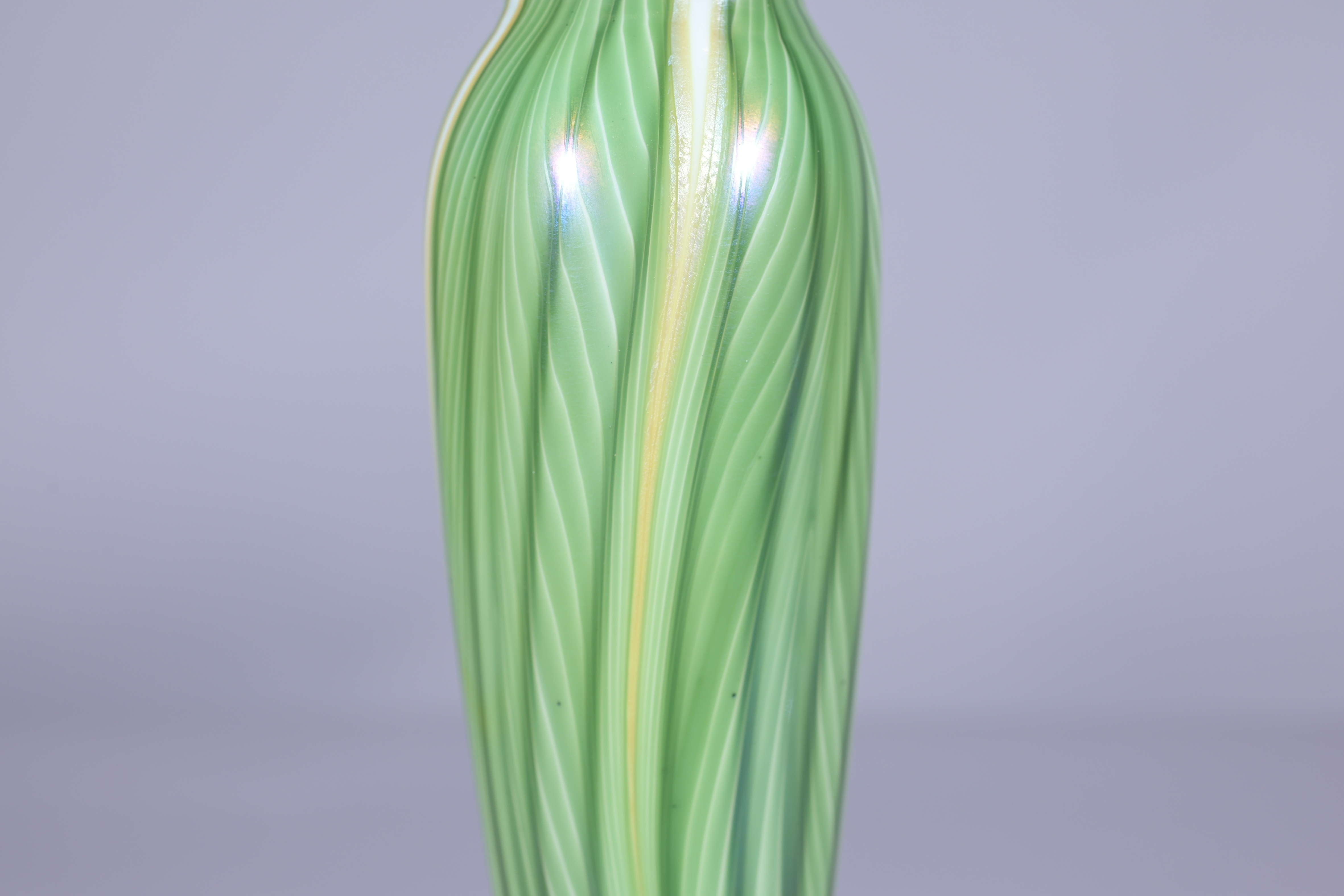 Lundberg Studio Art Glass Floriform Vase - Image 3 of 6