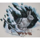 Don Balke (B. 1933) "Snowshoe Hare"