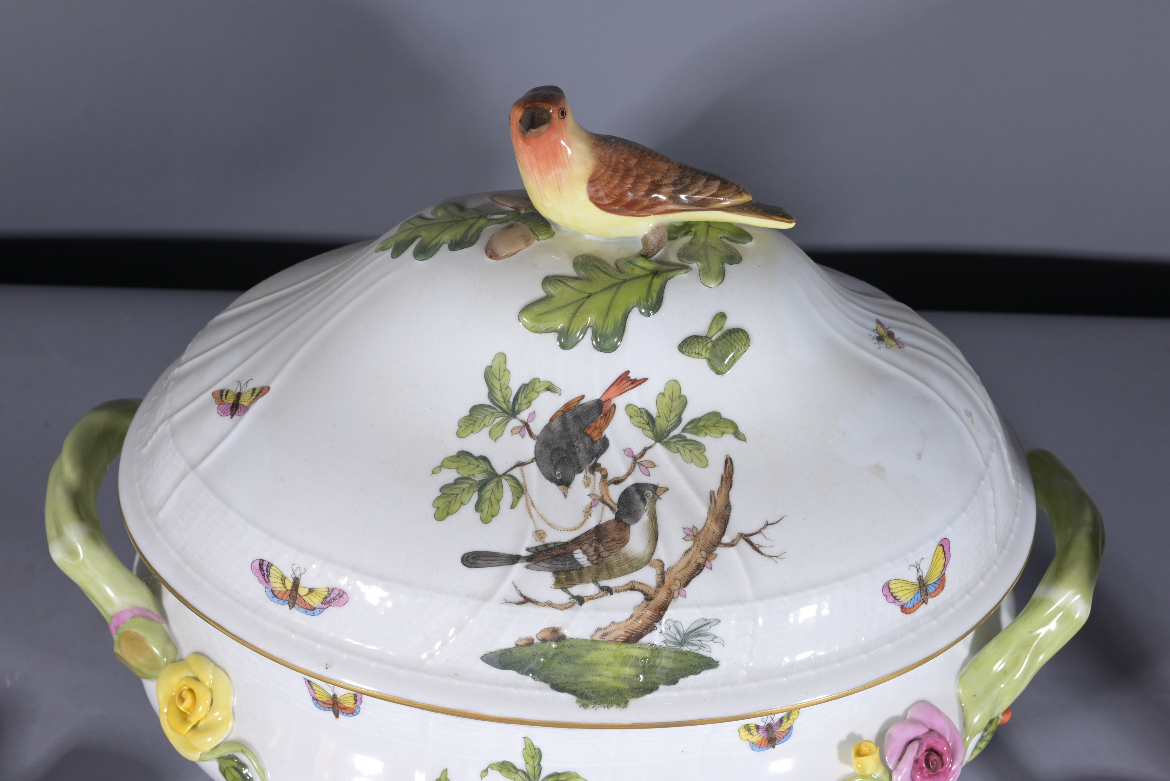 (4) Assorted Herend Porcelain Pieces - Image 3 of 7