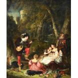 19th C. European School Classical Romantic Scene