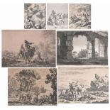 (7) Assorted Etchings and Engravings