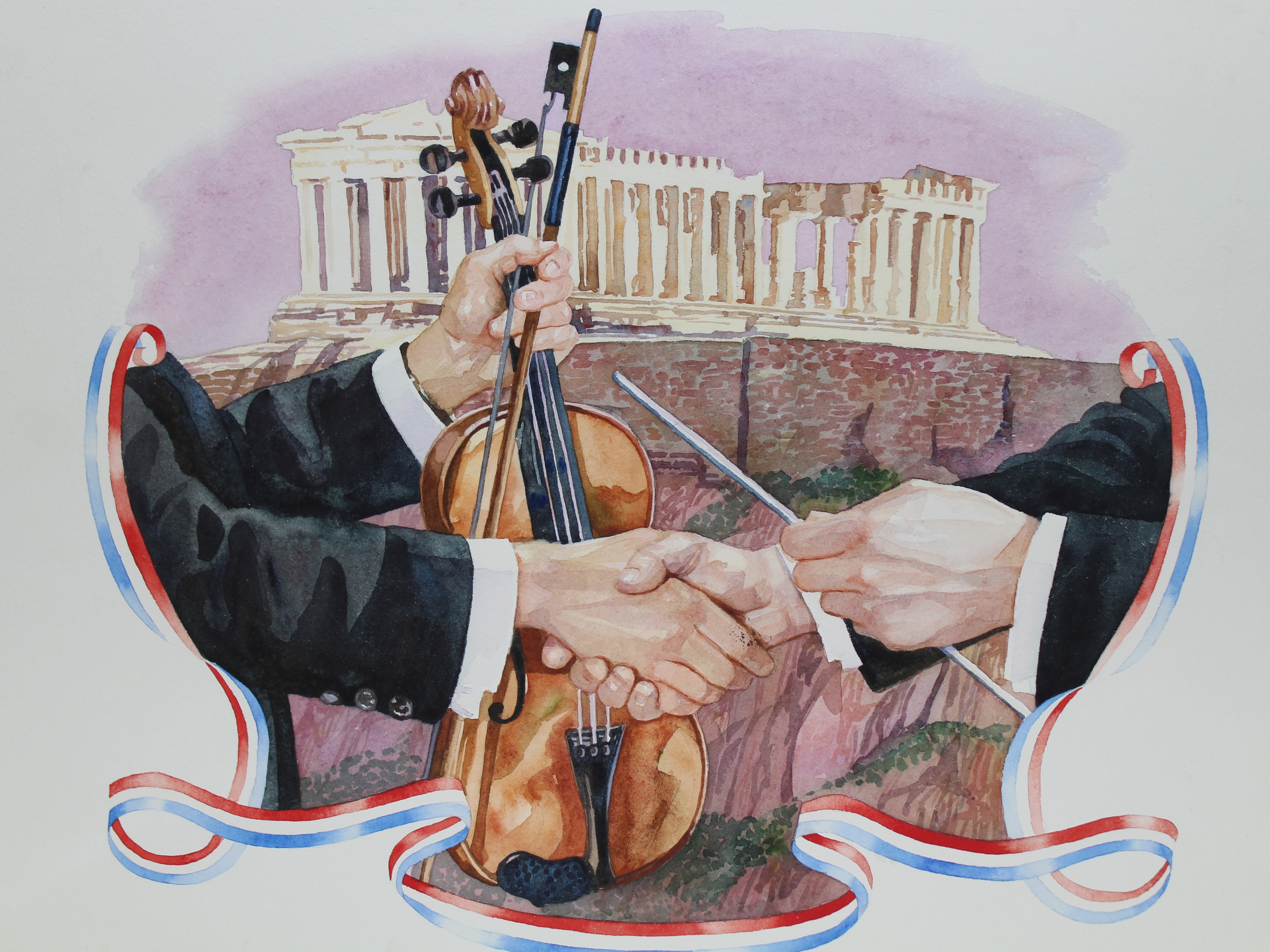 Brian Sanders (B. 1937) British Orchestra, Greece