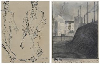 George Grosz (1891/93 - 1959) Double-Sided