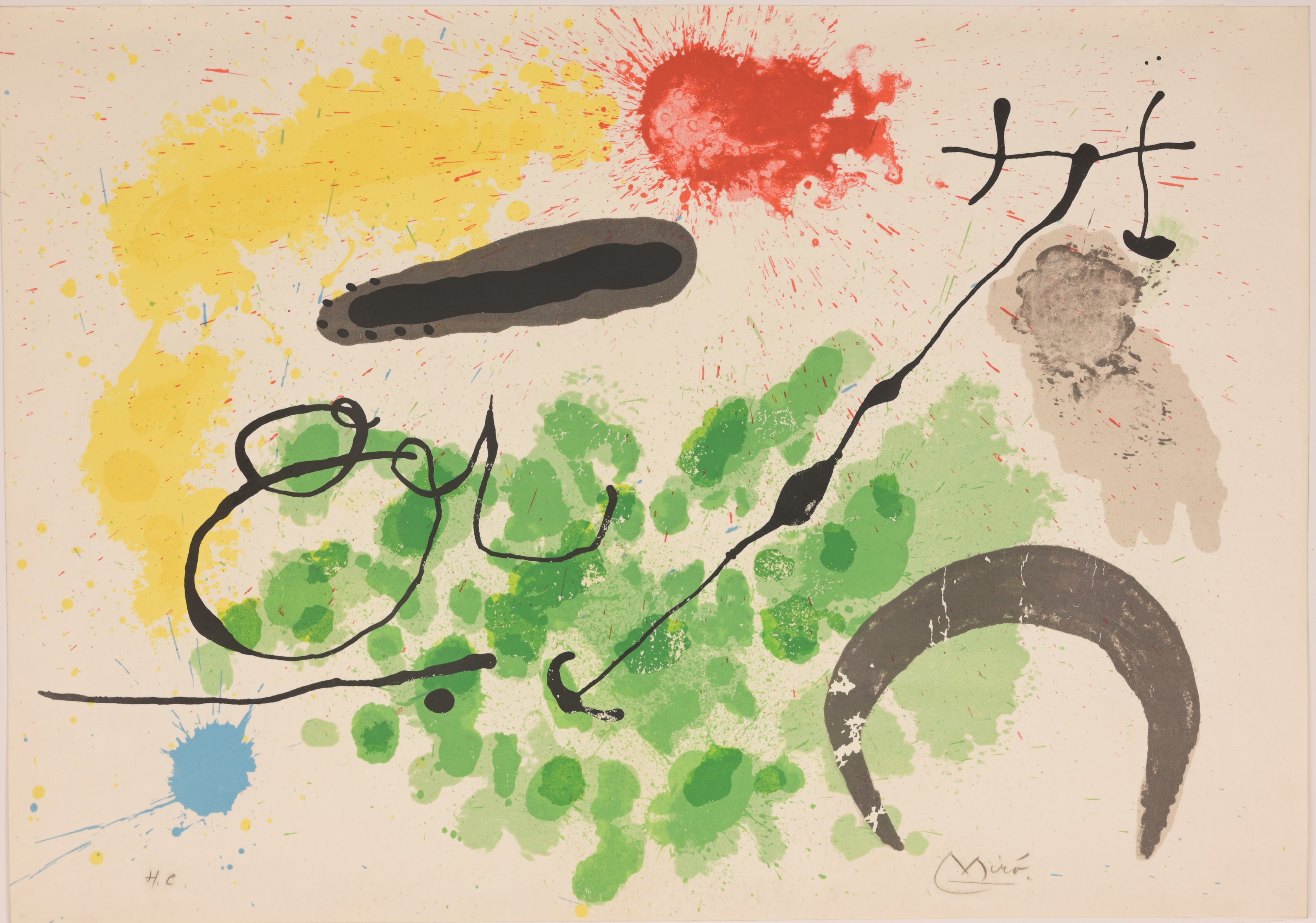 Joan Miro "Le Lezard Aux plumes d'Or"