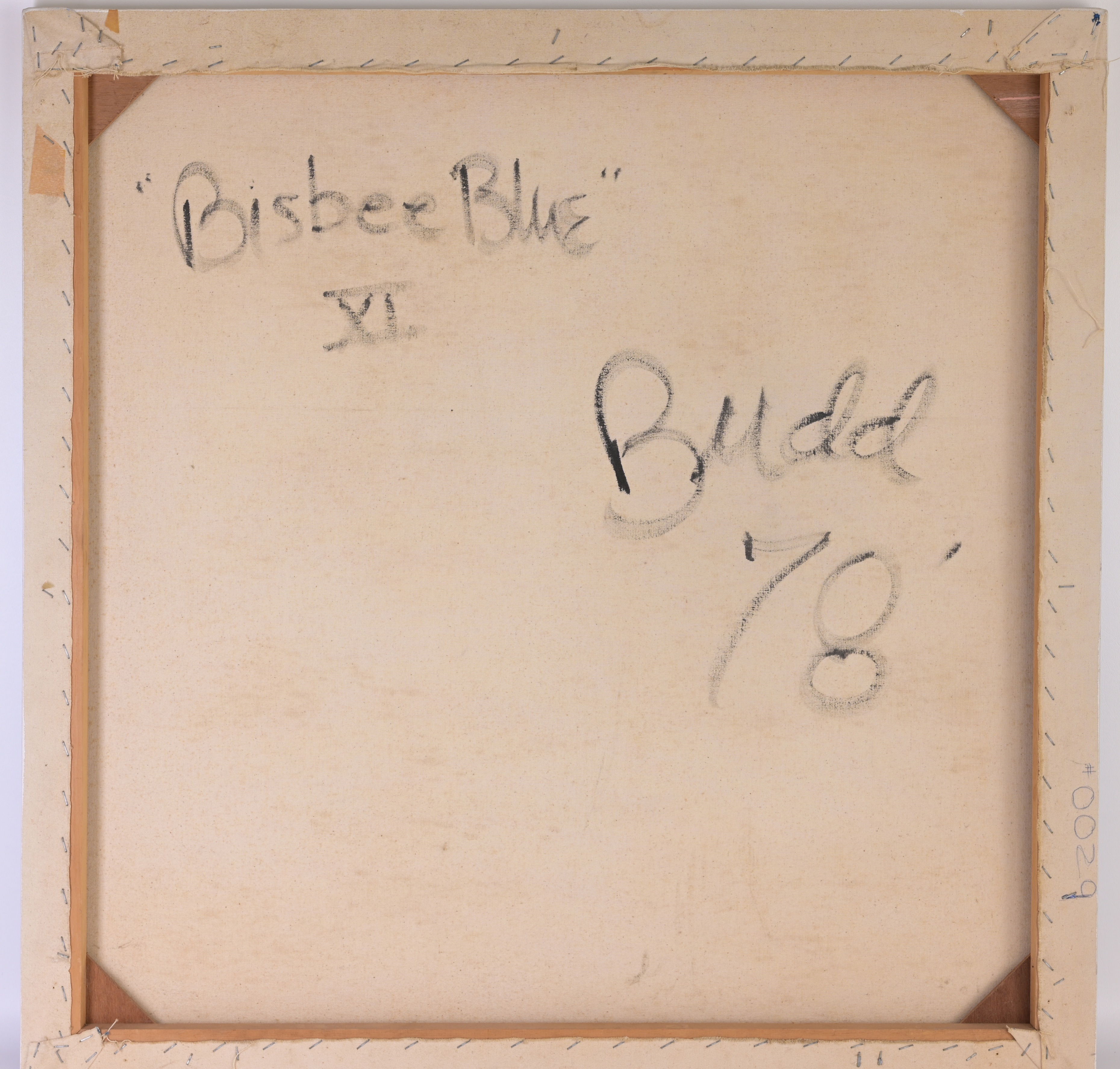 David Budd (1927 - 1991) "Bisbee Blue" XI - Image 5 of 7