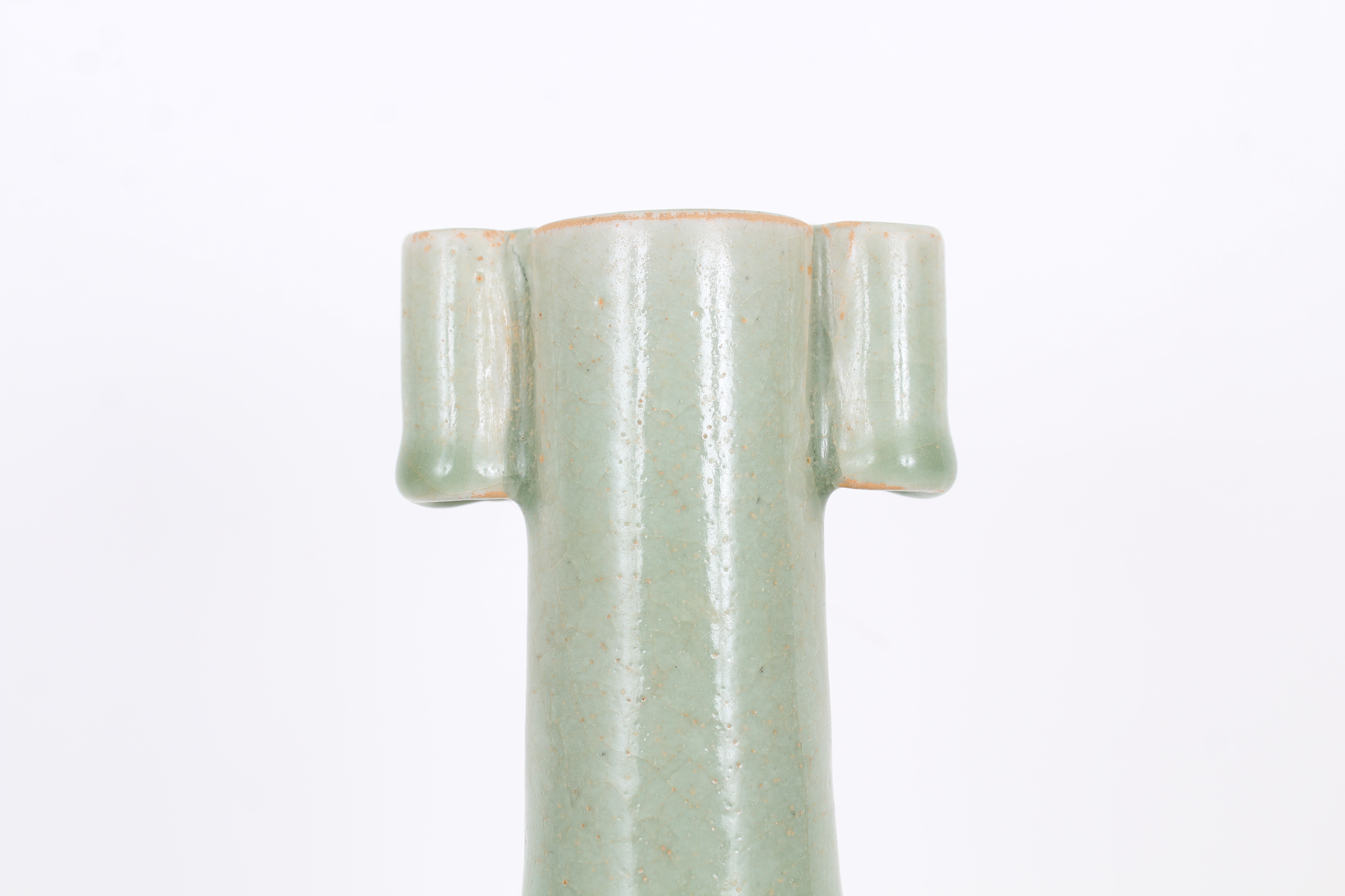 Chinese Longquan celadon arrow vase - Image 2 of 7