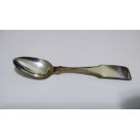 Charles Hall Monogrammed Silver Spoon