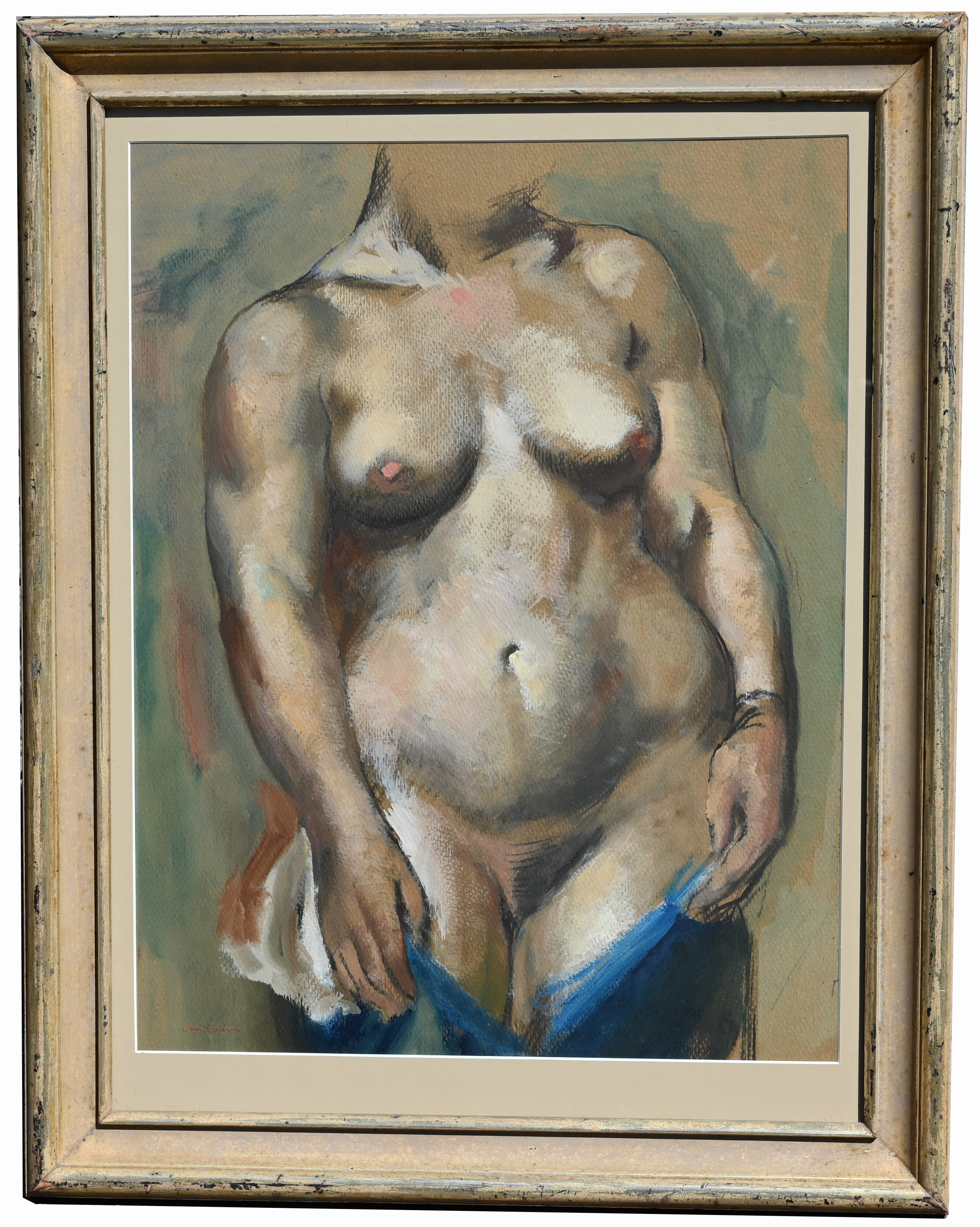 Jon Corbino (NY, 1905 - 1964) "Torso", Exhibited - Image 2 of 4