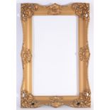 19th C. Carved Gilded Frame - 12 x 20