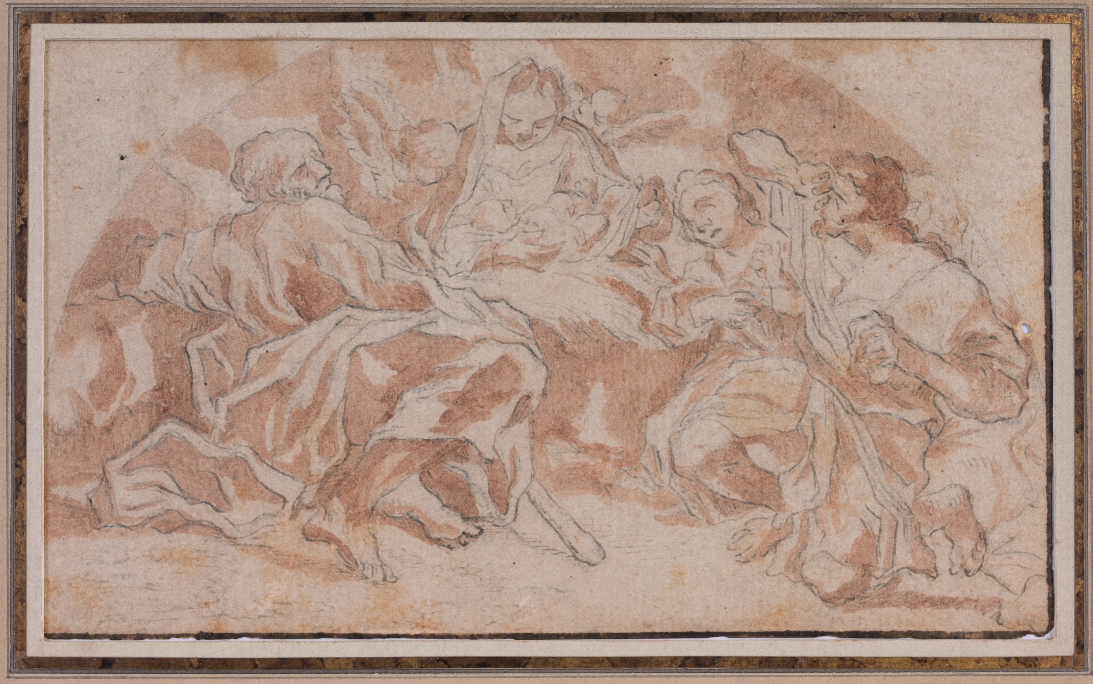 Circle of Pietro de Cortona "The Nativity"