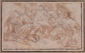 Circle of Pietro de Cortona "The Nativity"