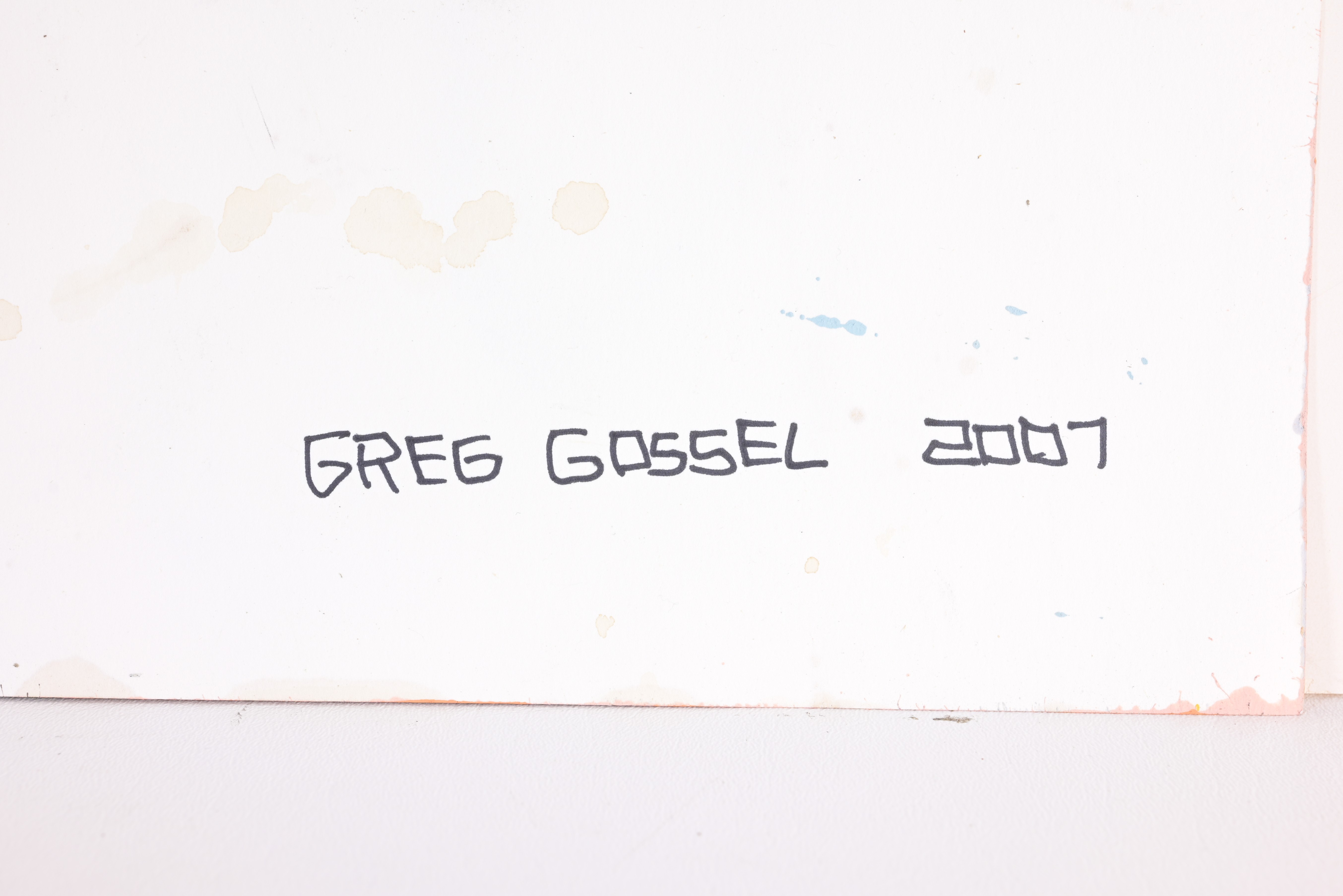 Greg Gossel (20th C.) "JFK" - 2007 - Image 7 of 7