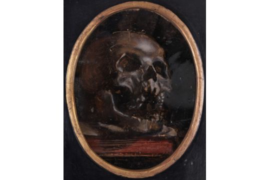 (2) 17th/18th C. Memento Mori - Image 3 of 4