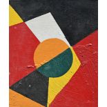American School Mid Century Abstract Painting