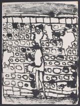 Jean Dubuffet (1901 - 1985) "Les murs" (The Walls)