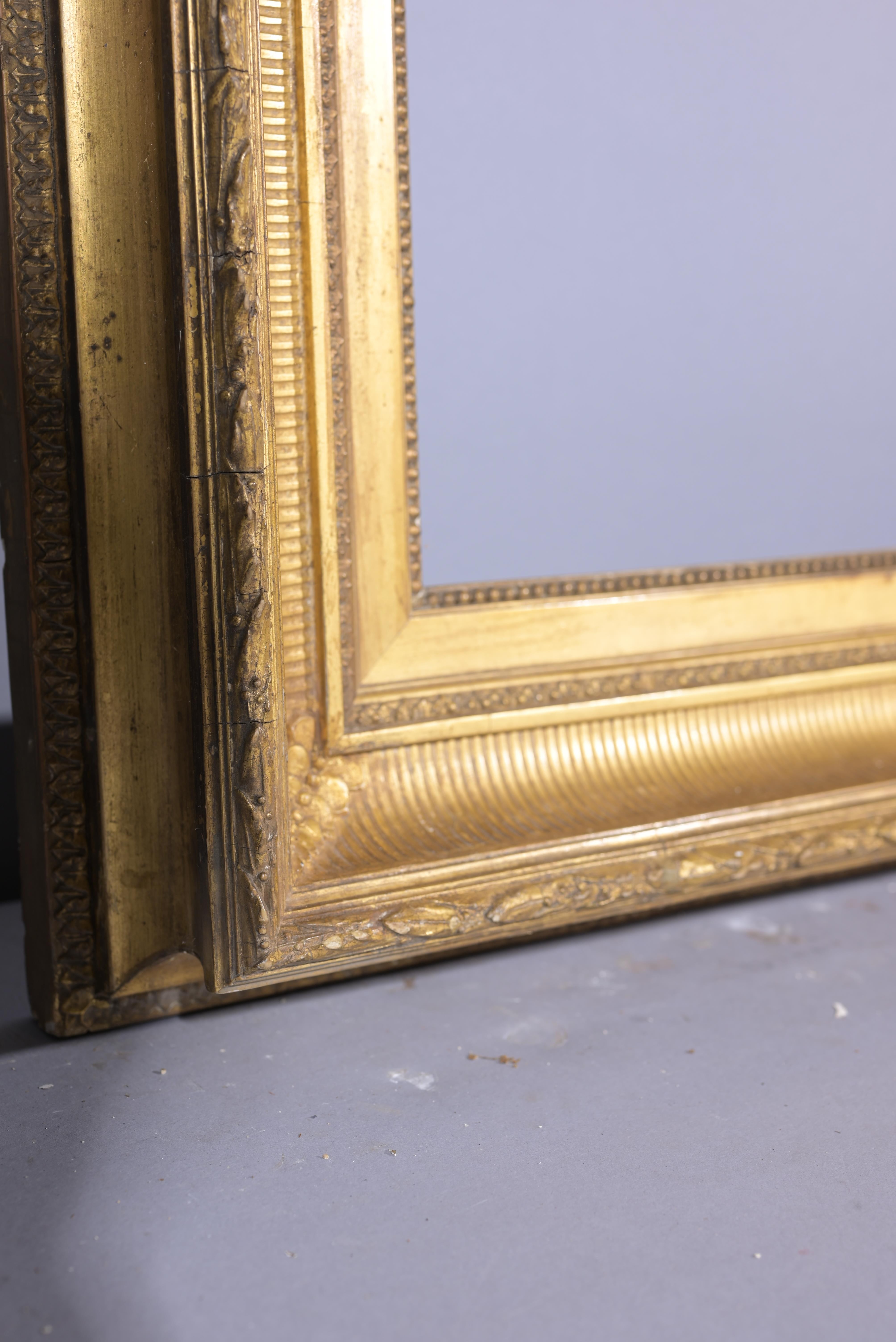 Antique French Gilt/Wood Frame - 26 1/8 x 21.5 - Image 6 of 7