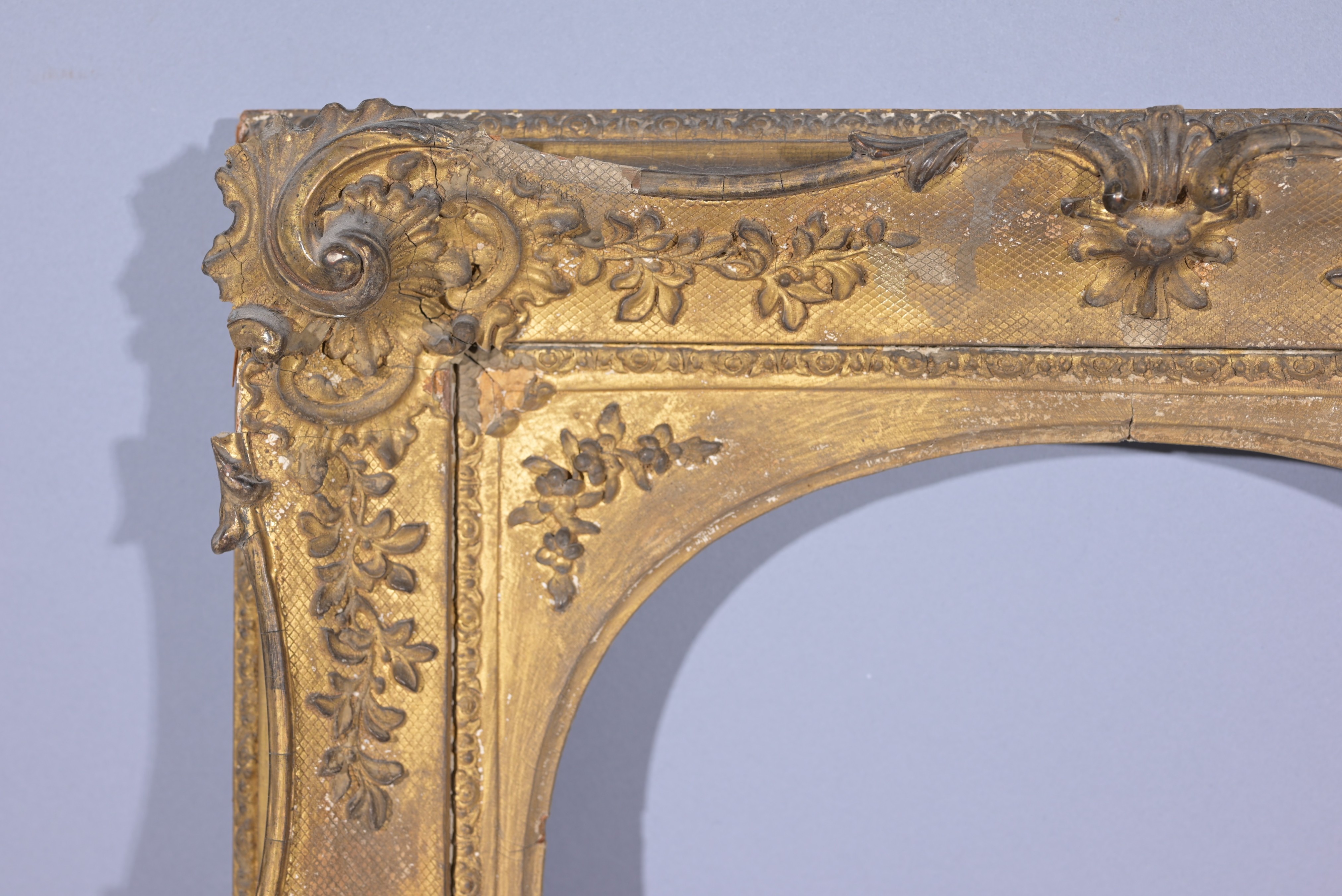 American 1850's Gilt/Wood Frame - 16 x 12 1/8 - Image 2 of 6