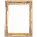 Frech Empire Gilt Wood Frame- 27 x 19.75