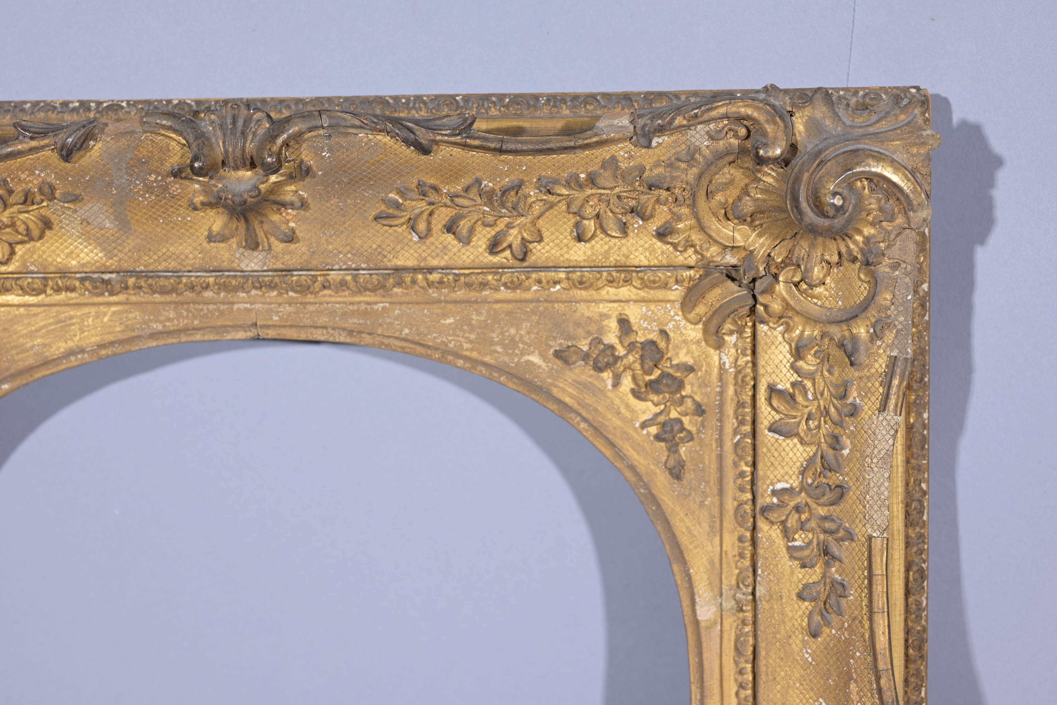 American 1850's Gilt/Wood Frame - 16 x 12 1/8 - Image 3 of 6